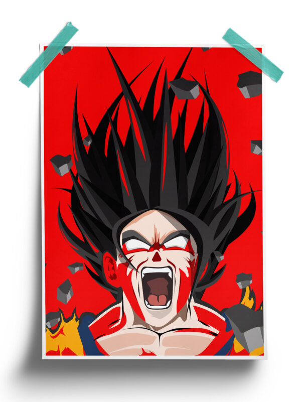 Dragon Ball | Goku Rage anime Poster