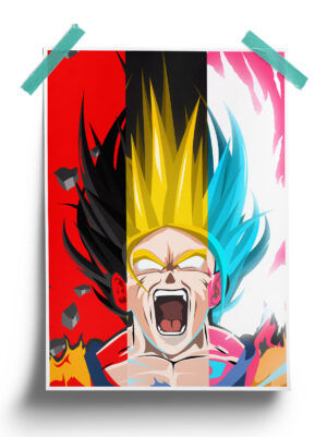 Dragon Ball | Goku Power levels anime Poster