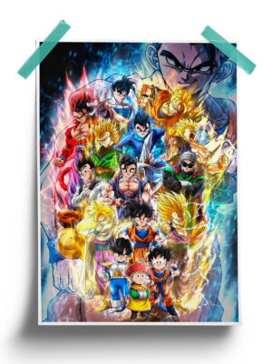 Dragon Ball | Gohan Evolution anime Poster