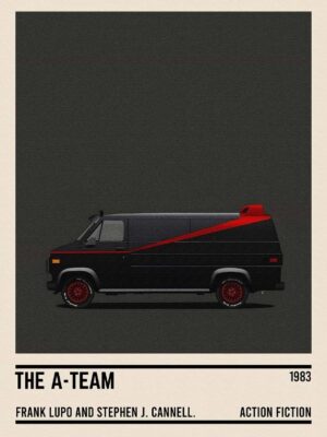 A Team Inspired Car Movie Poster