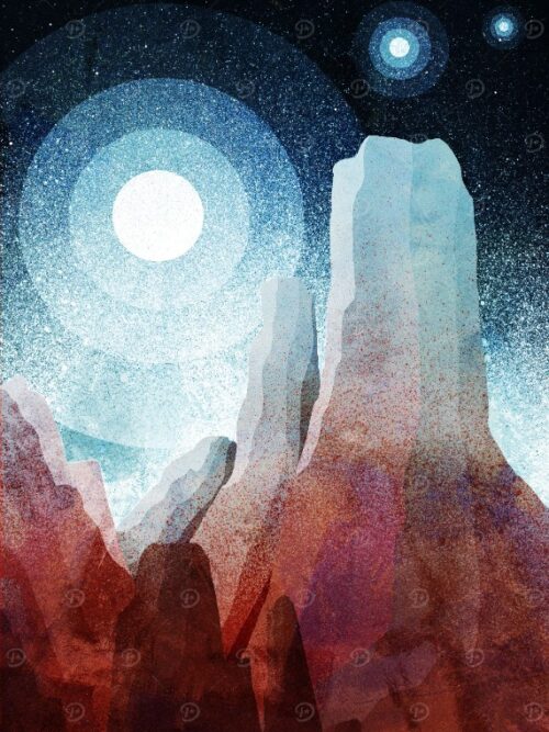 A Rocky World Poster
