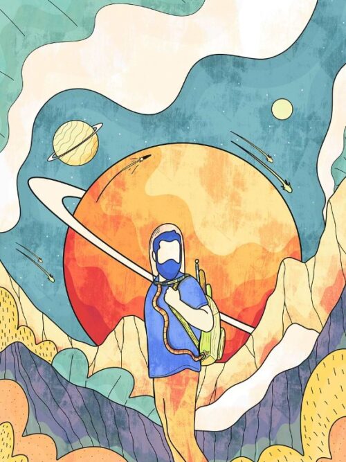 A Wanderer Of Planets Poster