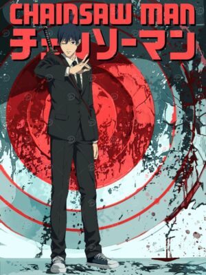 Aki Chainsaw Man Poster