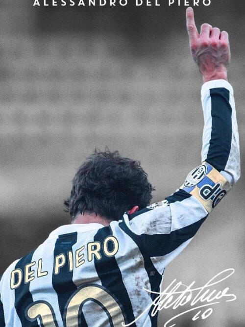 Alessandro Del Piero Soccer Poster