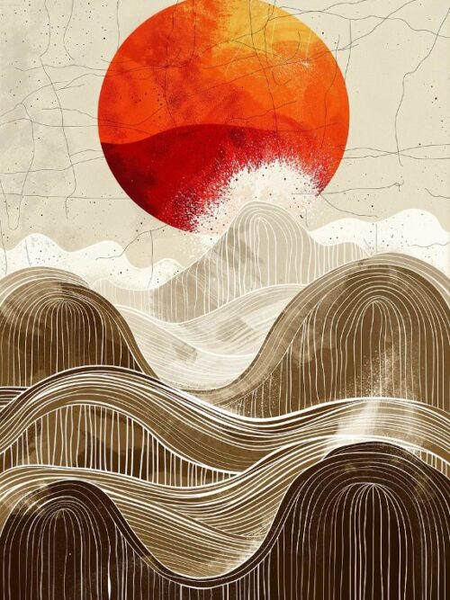 Amber Waves Poster
