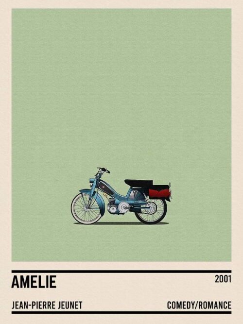 Amelie Bike Movie Poster