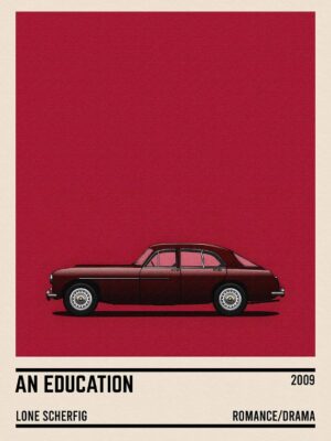 An Education Movie Car Poster