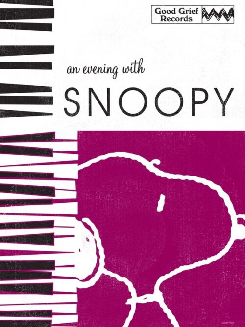 An Evening With Snoopy Peanuts Poster
