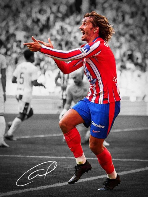 Antoine Griezmann Soccer Poster