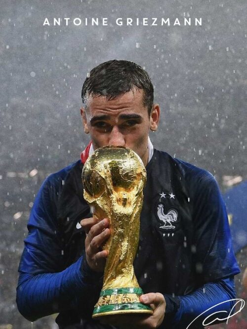 Antoine Griezmann Soccer Poster