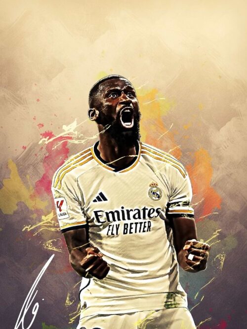 Antonio Ruediger Soccer Poster