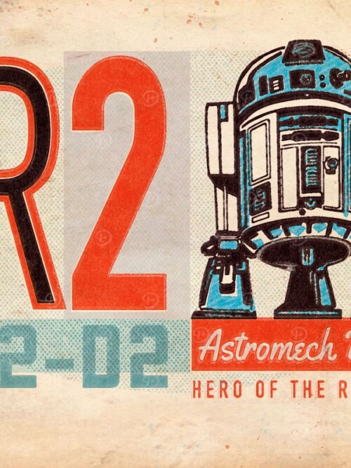 Astromech Droid Starwars Poster