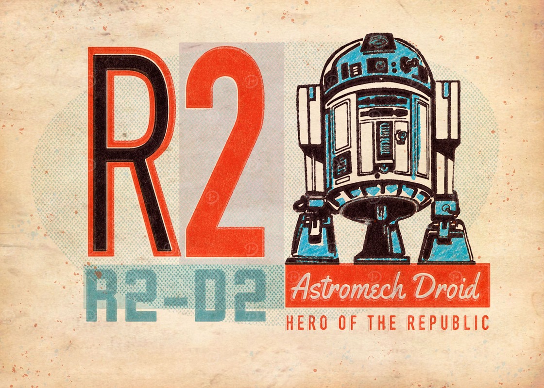 Astromech Droid Starwars Poster