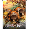 Attack on Titan (2013) Season 1 anime Poster