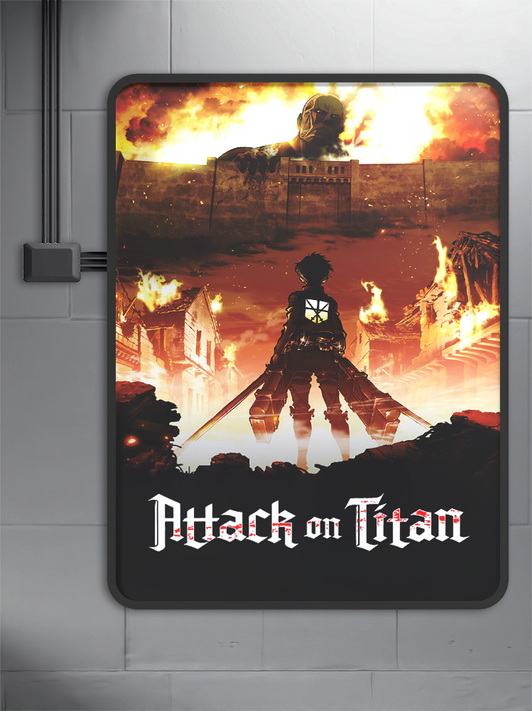 Attack on Titan (2013) anime Poster