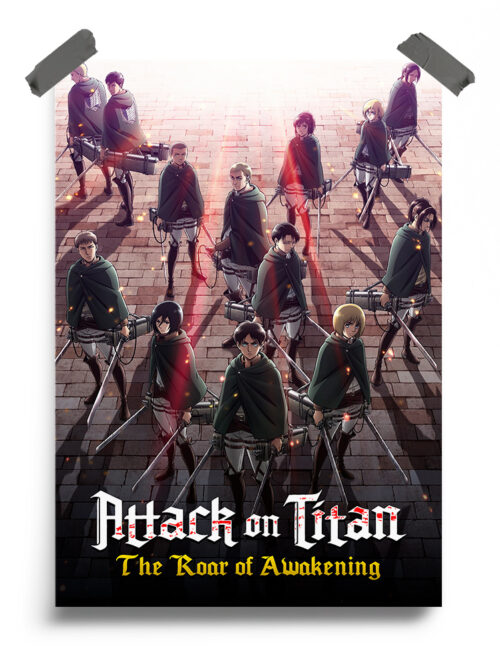 The Roar of Awakening (2018) - Attack on Titans anime Poster