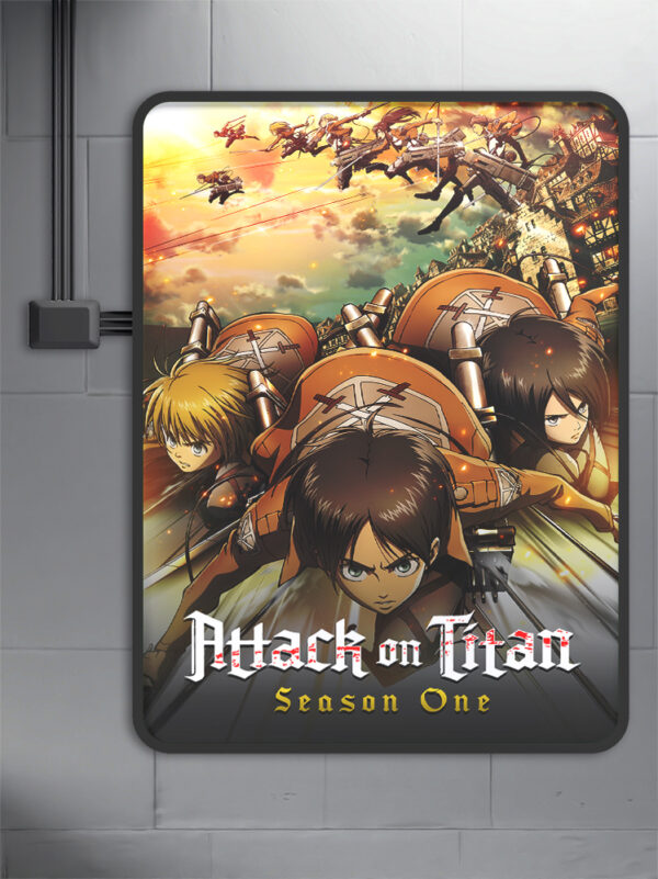 Attack on Titan (2013) Season 1 anime Poster