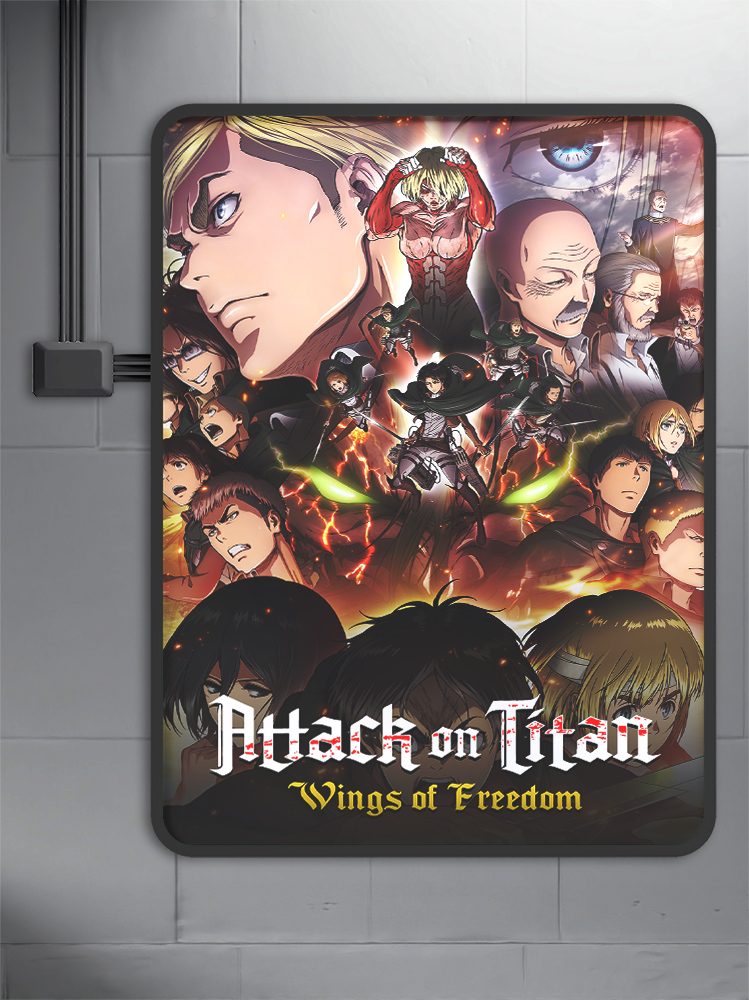 Wings of Freedom (2015) - Attack on Titans anime Poster