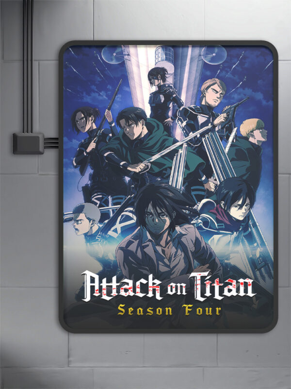 Attack on Titans (2013) Season 4 anime Poster