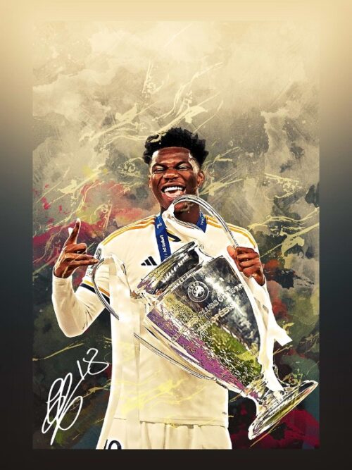 Aurelien Tchouameni Soccer Poster
