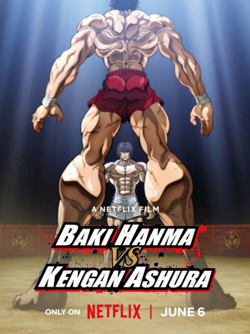 Baki Hanma X Kengan Ashura Anime & Manga Poster
