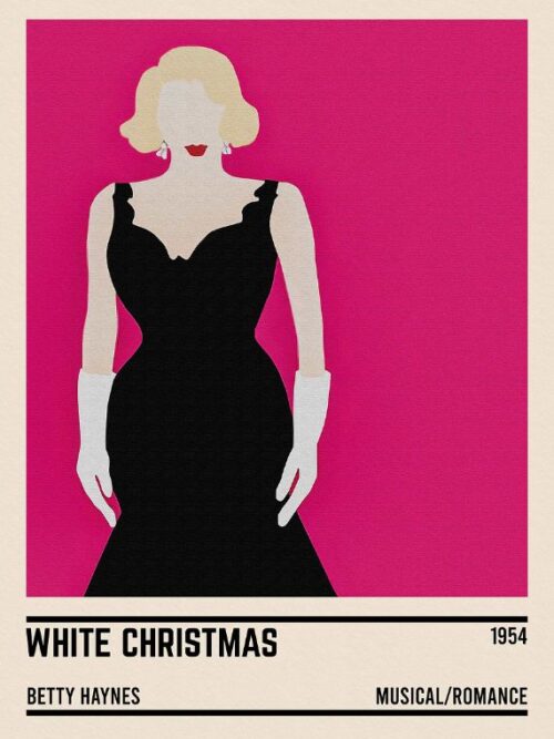 Betty Haynes Minimalist Poster