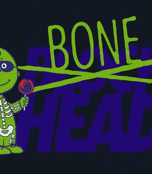 Bone Head Peanuts Poster