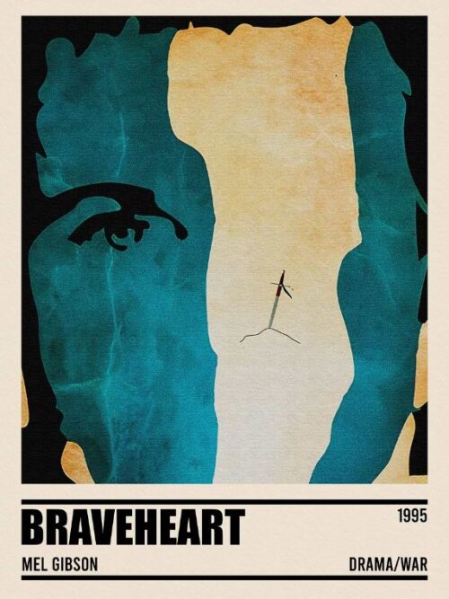 Braveheart Minimalist Poster