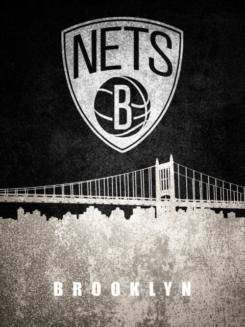 Brooklyn City Skyline Poster