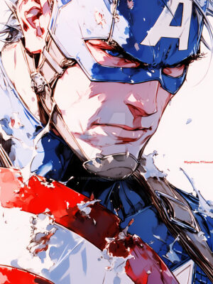 Captain America Marvel Poster