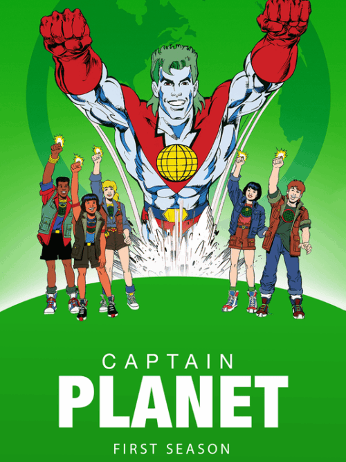 Captain Planet And The Planeteers 1990 Season Poster