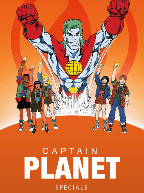 Captain Planet And The Planeteers 1990 Specials Poster