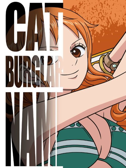 Cat Burglar Nami One Piece Poster