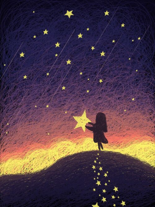 Catching A Star Poster