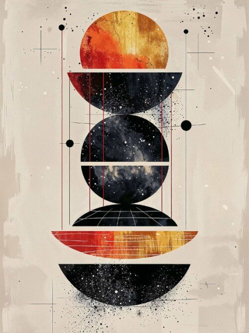 Celestial Stages Poster