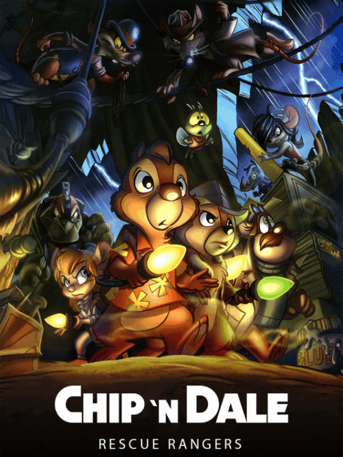 Chip N Dale Rescue Rangers Poster