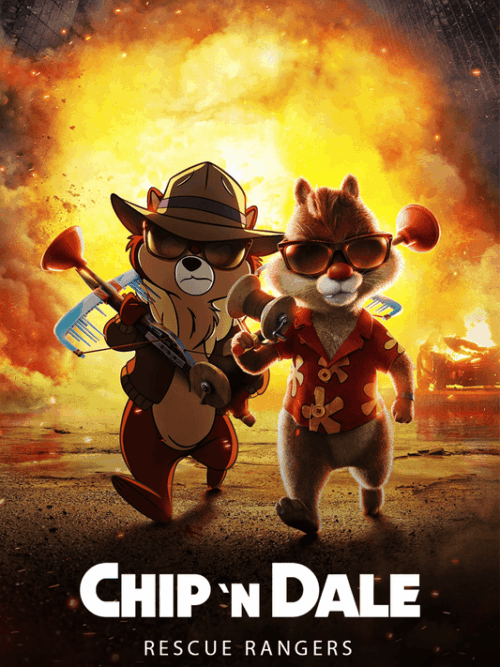 Chip N Dale Rescue Rangers Poster