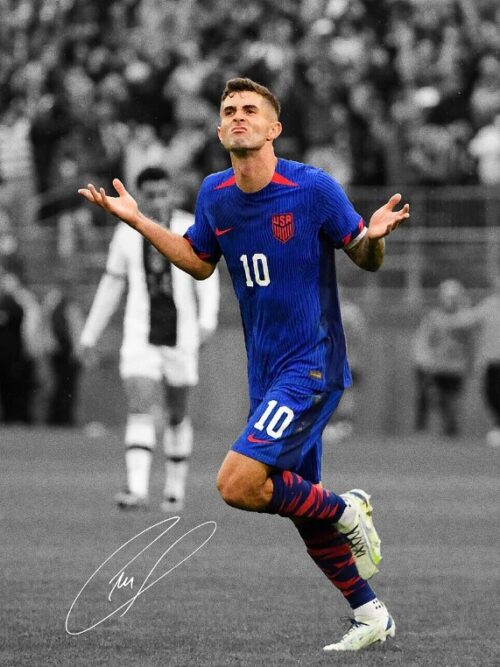 Christian Pulisic Soccer Poster