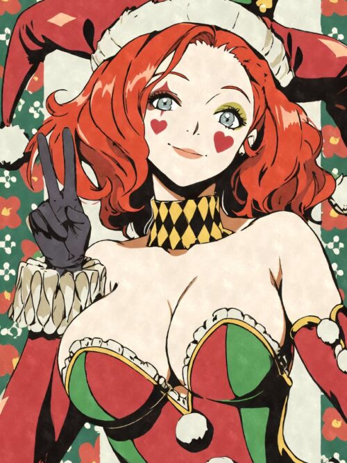 Clussy Jester Clown Girl Poster
