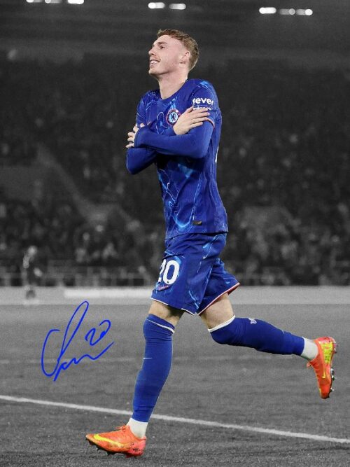 Cole Palmer Soccer Poster