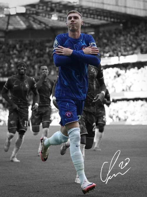 Cole Palmer Soccer Poster