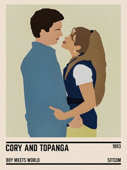 Cory And Topanga Poster