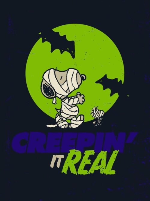 Creepin It Real Peanuts Poster