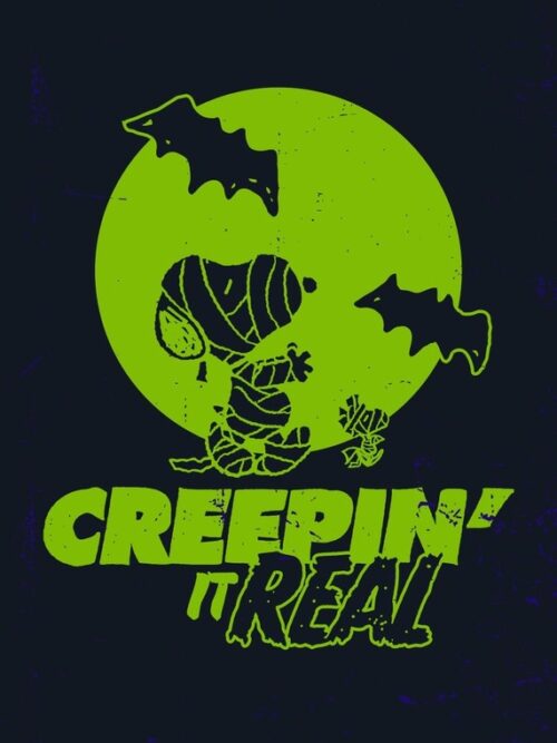Creepin It Real Snoopy Peanuts Poster
