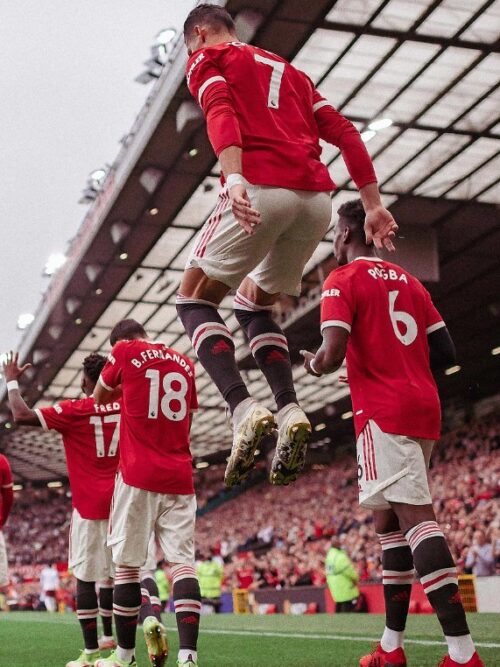 Cristiano Ronaldo Goal Celebration Soccer Poster