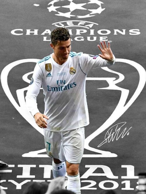 Cristiano Ronaldo Soccer Poster