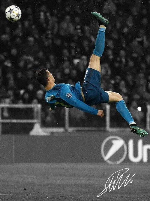 Cristiano Ronaldo Soccer Poster