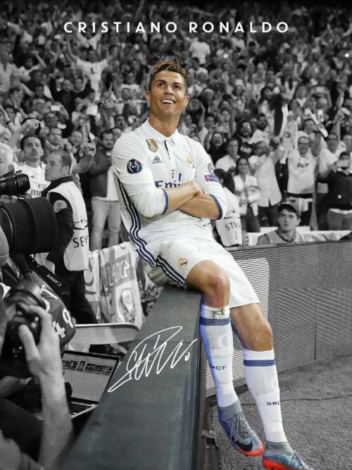 Cristiano Ronaldo Soccer Poster