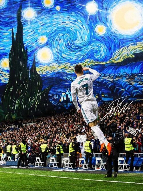 Cristiano Ronaldo Soccer Poster