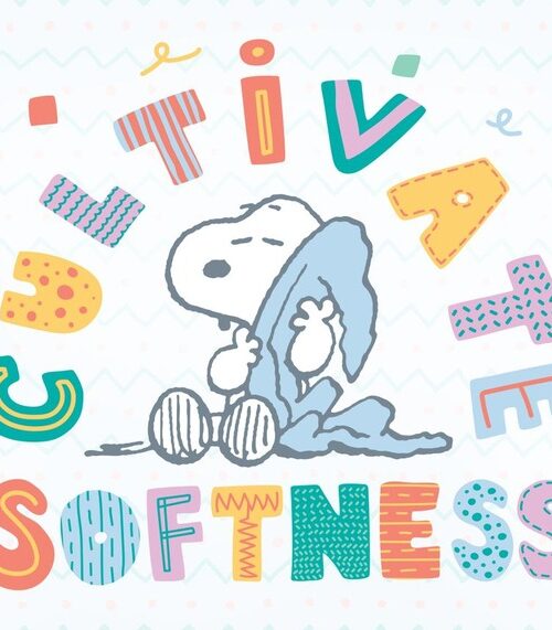 Cultivate Softness Peanuts Poster
